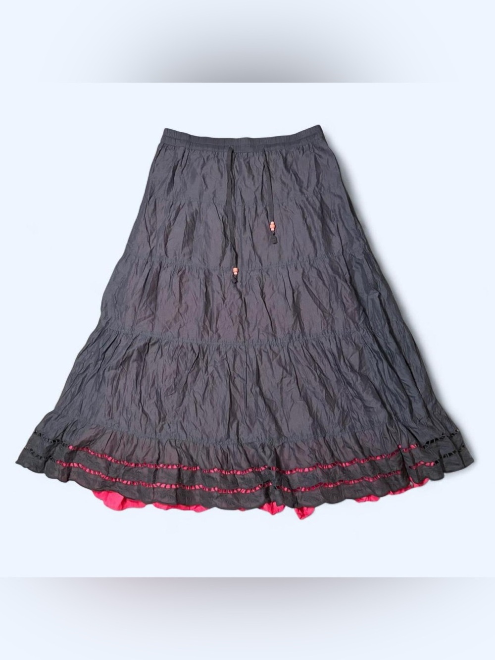 Fairy Grunge Grey Floral Skirt by Old Navy!